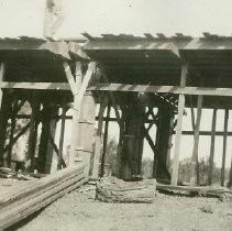 Grizzly Slough Bridge construction