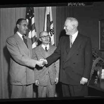 Three unidentified men