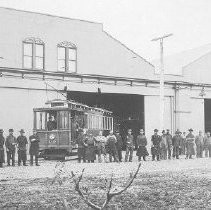 Sacramento Gas and Electric Railway Co. Car Barn