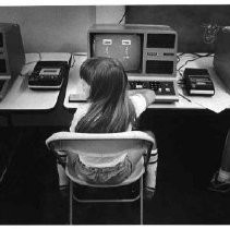 Children use computers