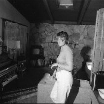 Valerie Hegre at home