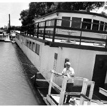 River Galley bar and restaurant taking on water