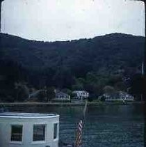 Slides of California Historical Sites. Hospital Cove, Angel Island, Calif