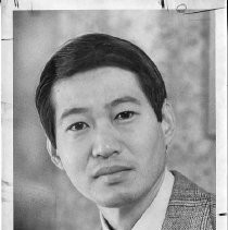 Robert T. (Bob) Matsui, portrait taken when he was nominated as Vice Mayor