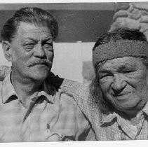 Chochise Apache Chief on the right and man named Earp