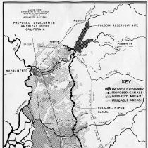 Map of Proposed Development of American River