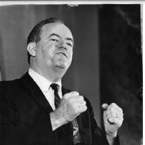 Hubert Humphrey, longtime U.S. Senator from Minnesota, 38th Vice President (under LBJ, 1965-1969), Democratic nominee for President, 1968