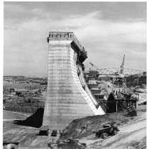 Folsom Dam Concrete Arises