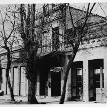 Exterior view of Post Office in Columbia, CA