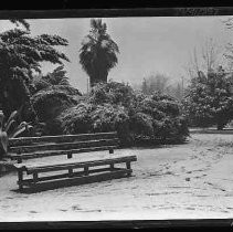 California State Capitol in snow