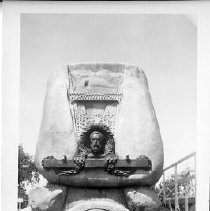 View of the mounument to Theordore Judah, railroad engineer