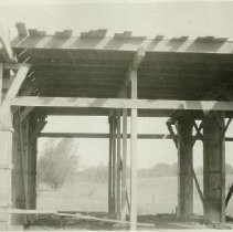 Grizzly Slough Bridge construction