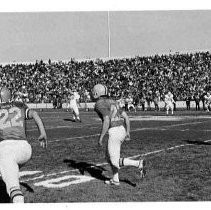 Pig Bowl football action