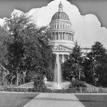 California State Capitol and Fountain