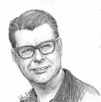 Drawing of L.M. Boyd by John Lopes