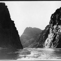 Black Canyon damsite looking downstream