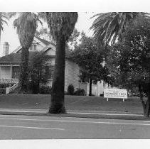 Exterior view of the site for the new YMCA in 1950 at 21st and W Streets