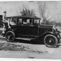 Husband and wife hobbyists Mr. and Mrs. Lorin Ramorini of Angels Camp teamed up to rebuild this antique Ford Model A