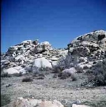 Slides of California Historical Sites. San Carlos Pass, Riverside County, Calif