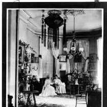 Copy Print: Interior view of the Bidwell Mansion in Chico, CA