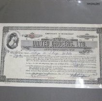Certificate, Membership