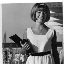 Students wearing trendy clothes