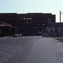 View of the South Parking Garage in Old Sacramento