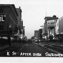 K Street After Dark, Sacramento