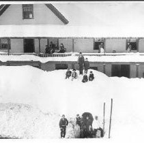 A.O.U.W. Hall and Hotel at Blue Canon, California