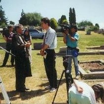 Tule Lake Linkville Cemetery Project 1989: Reporter and Priest