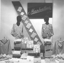 Weinstock's Men's Clothing Display