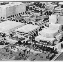 Drawing of proposed Sacramento Community Center