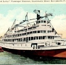 "'Fort Sutter" Passenger Steamer"