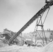 Sand and gravel operation, Tahoe City, Lake Tahoe