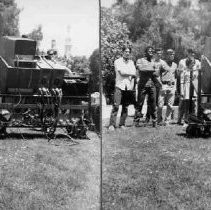 Television broadcast equipment in Capitol Park