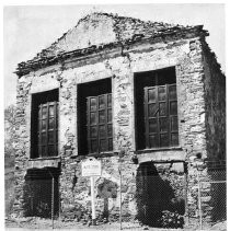 View of the "Butte Store" in what was once "Butte City" in Amador County is in danger of collapsing