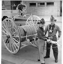 Vintage Carson City fire equipment