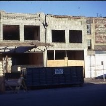 Old Sacramento historic district. View before reconstruction