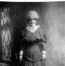 Portrait of unidentified young woman