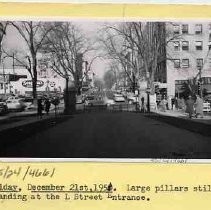 L Street entrance to Capitol Park