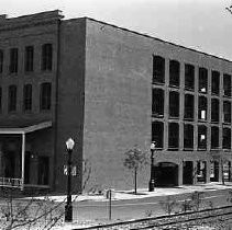Parking garage in Old Sacramento