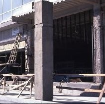 View of the B-2 Parking Garage for the Downtown Plaza under construction 4th Street to 7th Street and between J and L Streets