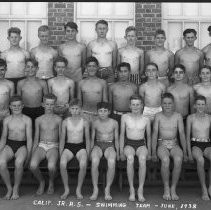 California Junior H. S. Swim Team