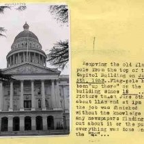 Flagpole on Capitol Building