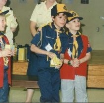 Awards ceremony for Cub Scout Pack 634