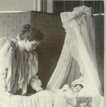 Evelyn Carolan Timlow with baby Emily Carolan Timlow