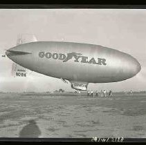 The Goodyear blimp "Volunteer"
