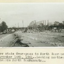 Highway 160 overpass under construction. November 14th, 1941