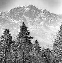 View of Mount Tallac from Fallen Leaf Lake