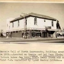 Masonic Hall in North Sacramento